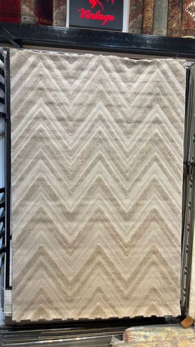 فرش شگی پارکو کد ۱۱۱۱کرم