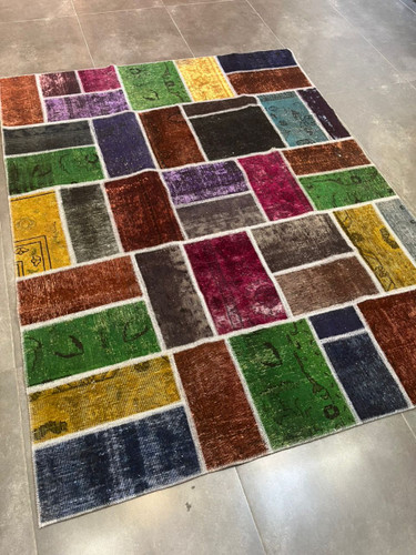 فرش دستبافت چهل تیکه